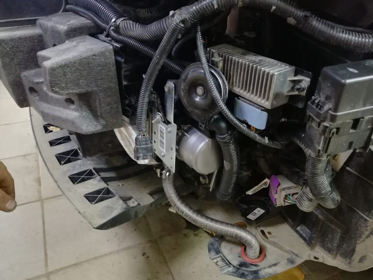 Установка Webasto Установка Webasto