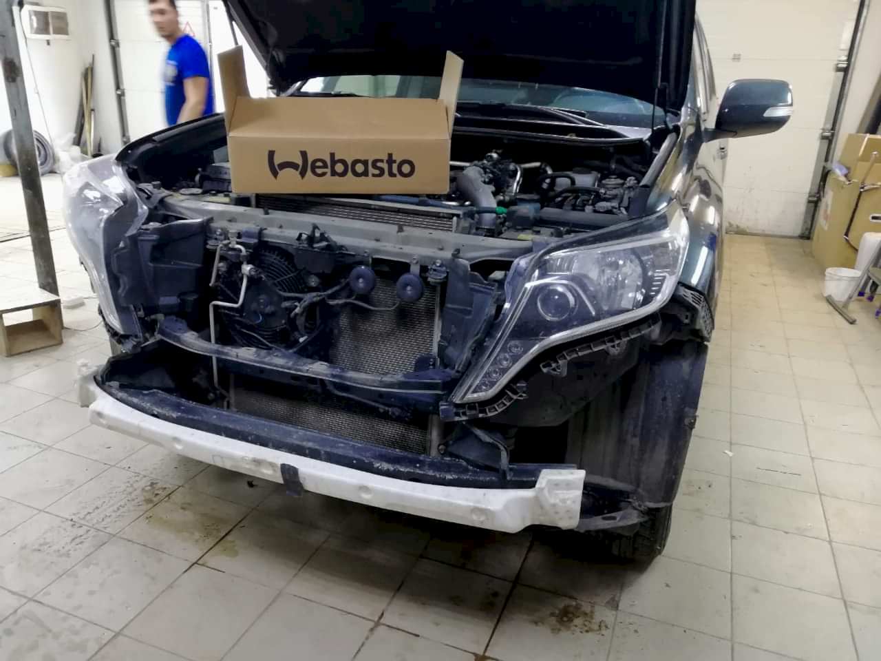 Установка Webasto Установка Webasto