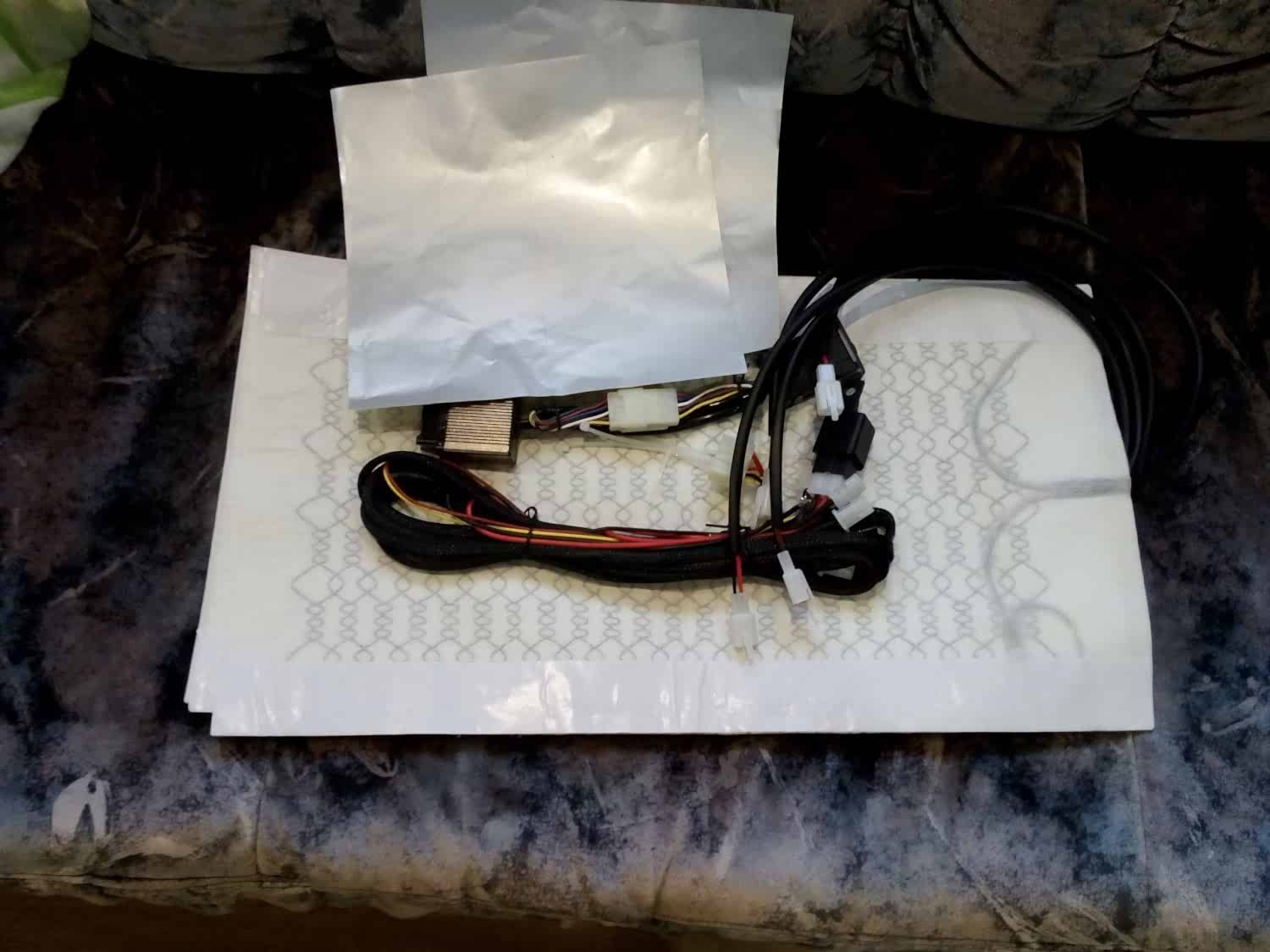 Установка подогрева сидений