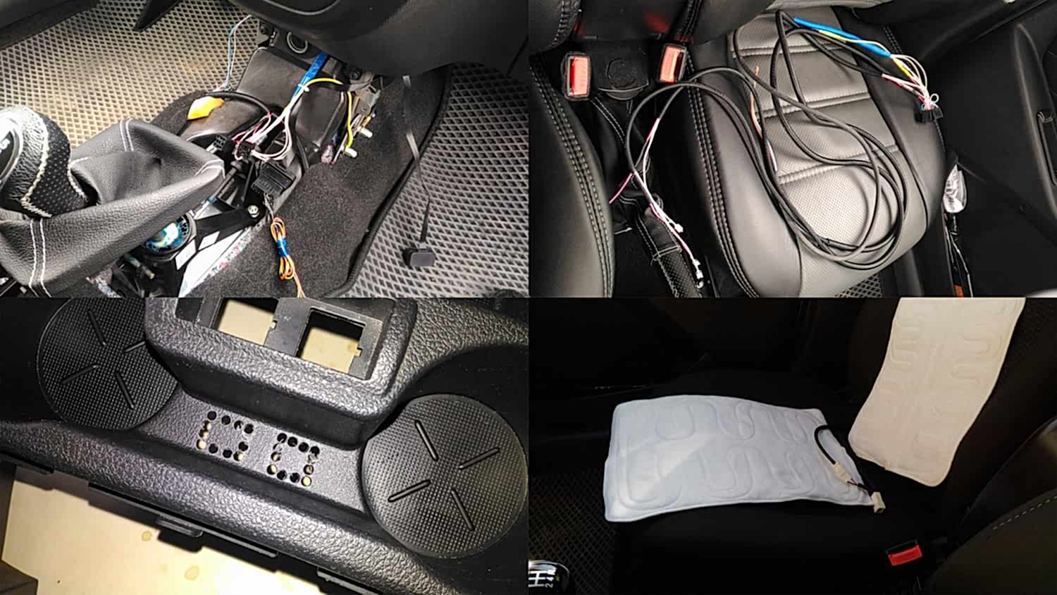 Установка подогрева сидений