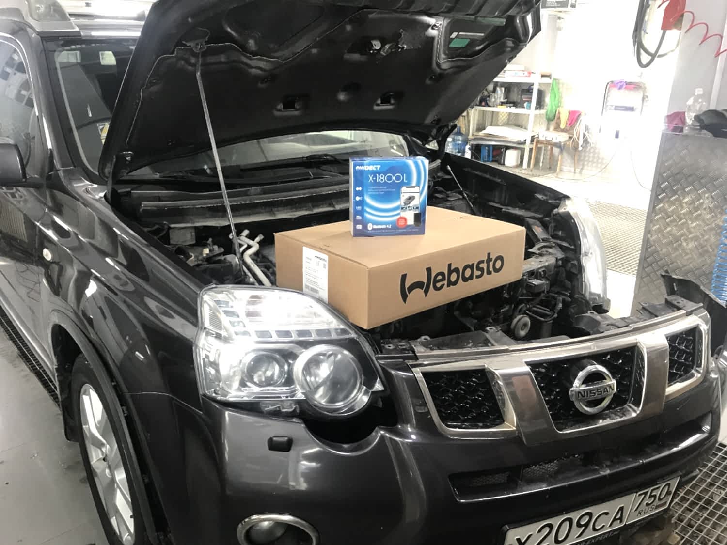 Установка Webasto Установка Webasto